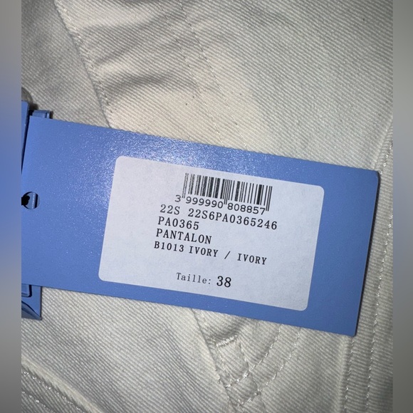 NEW Mugler Bi Material Spiral  DAIRY DENIM SHORTS - Picture 8 of 11